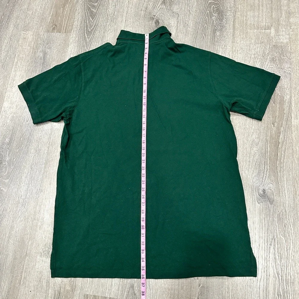 Polo Ralph‎ Lauren Polo Shirt Men's 2XLT Green Breathable Red Pony Casual Shirt